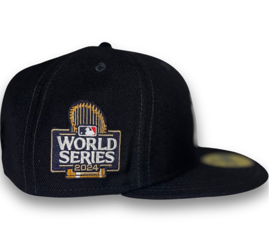 a. NY Yankees 2024 World Series Fitted Grey Brim (Last 1)